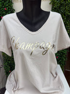 T-shirt Champagne