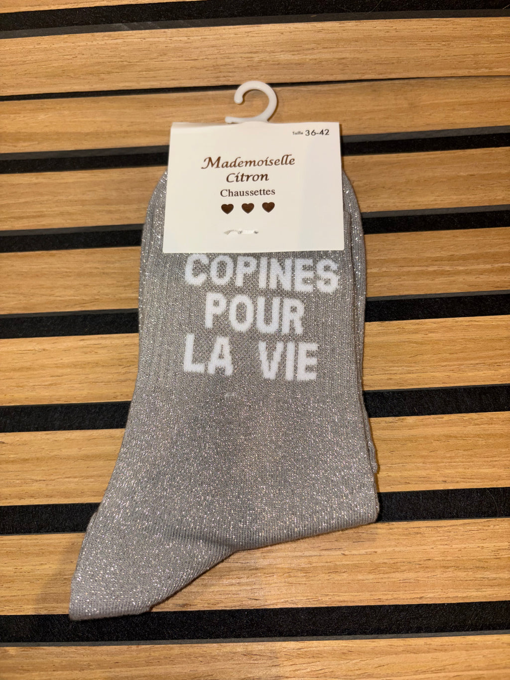 Chaussettes « Copines pour la vie »