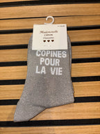 Chaussettes « Copines pour la vie »