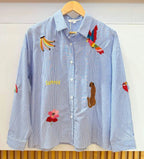Chemise brodé