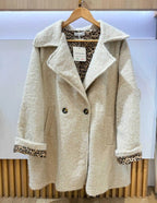 Manteau doublé léopard 42-48