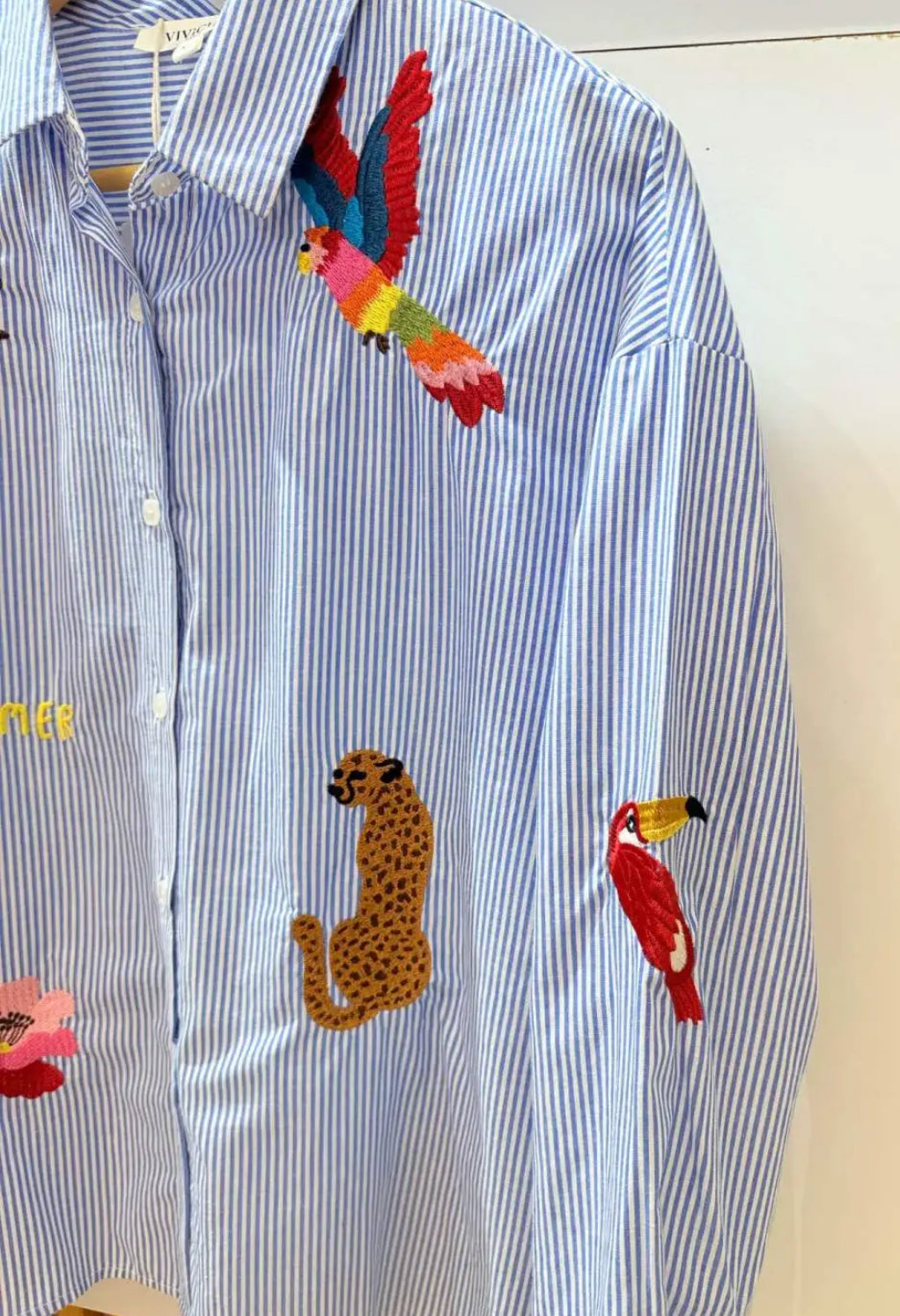 Chemise brodé
