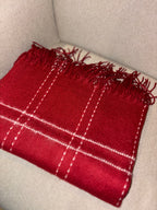 Écharpe grand carreaux