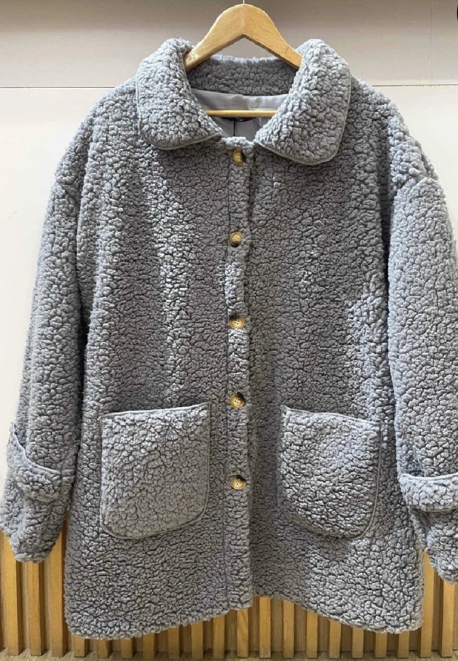 Manteau moumoute 36-46