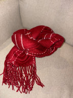 Écharpe grand carreaux