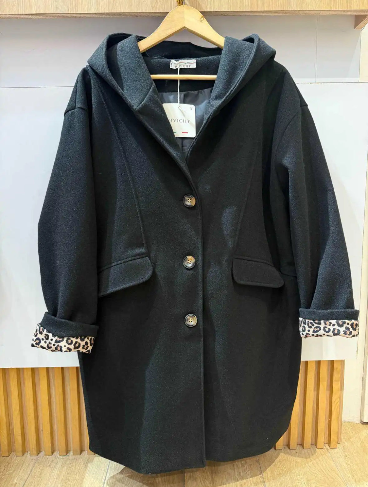Manteau capuche 38-48