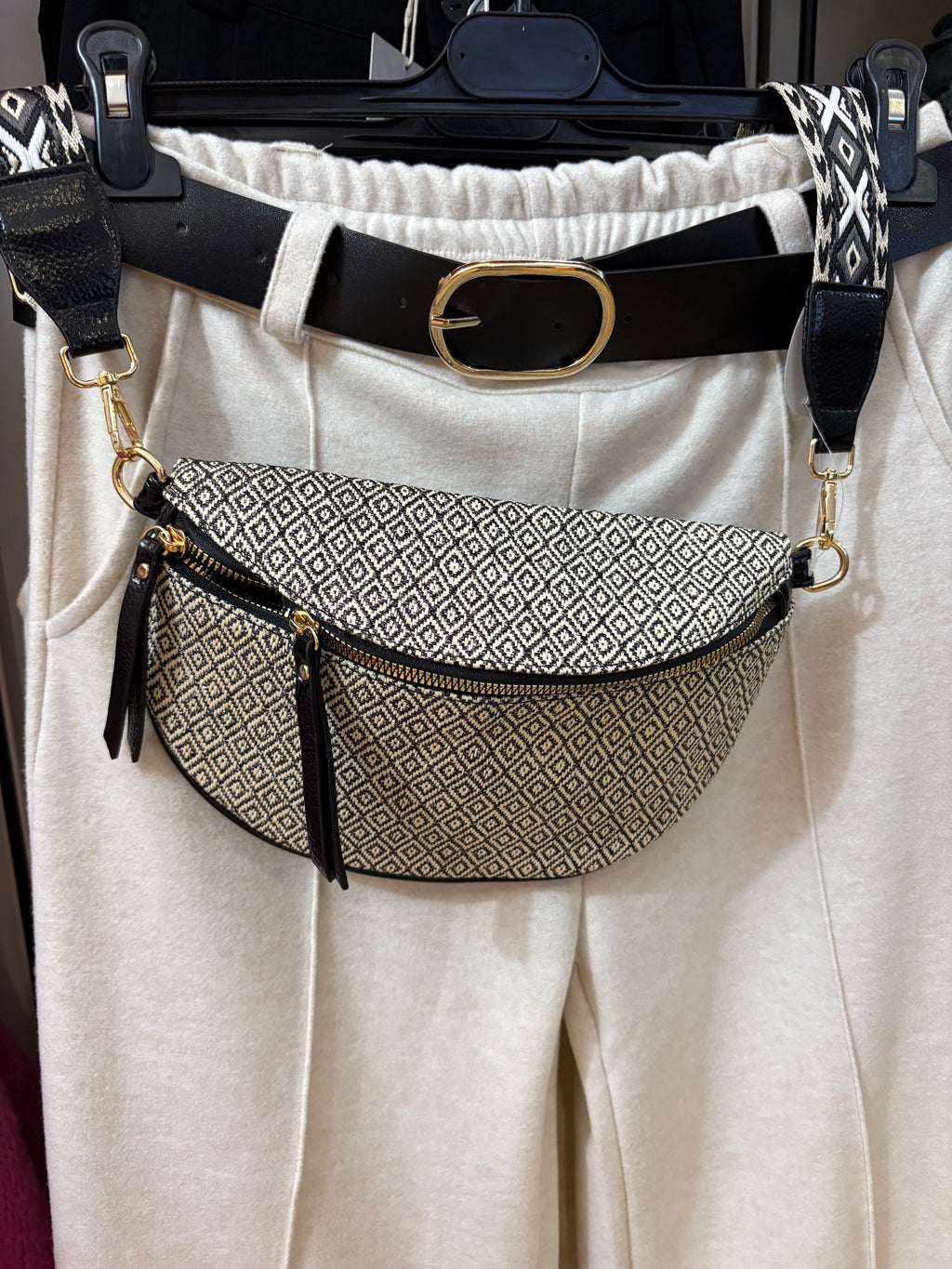 Sac banane paillettes