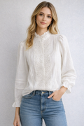 Blusa de encaje
