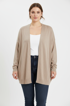 Gilet taupe sur mannequin 42/44