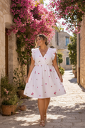 Robe florale - visuel lifestyle Meta